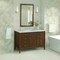 James Martin Vanities 48'' Vanity, Mid Century Walnut w/ 3 CM Victorian Silver Quartz Top 485-V48-WLT-3VSL - alternate 3